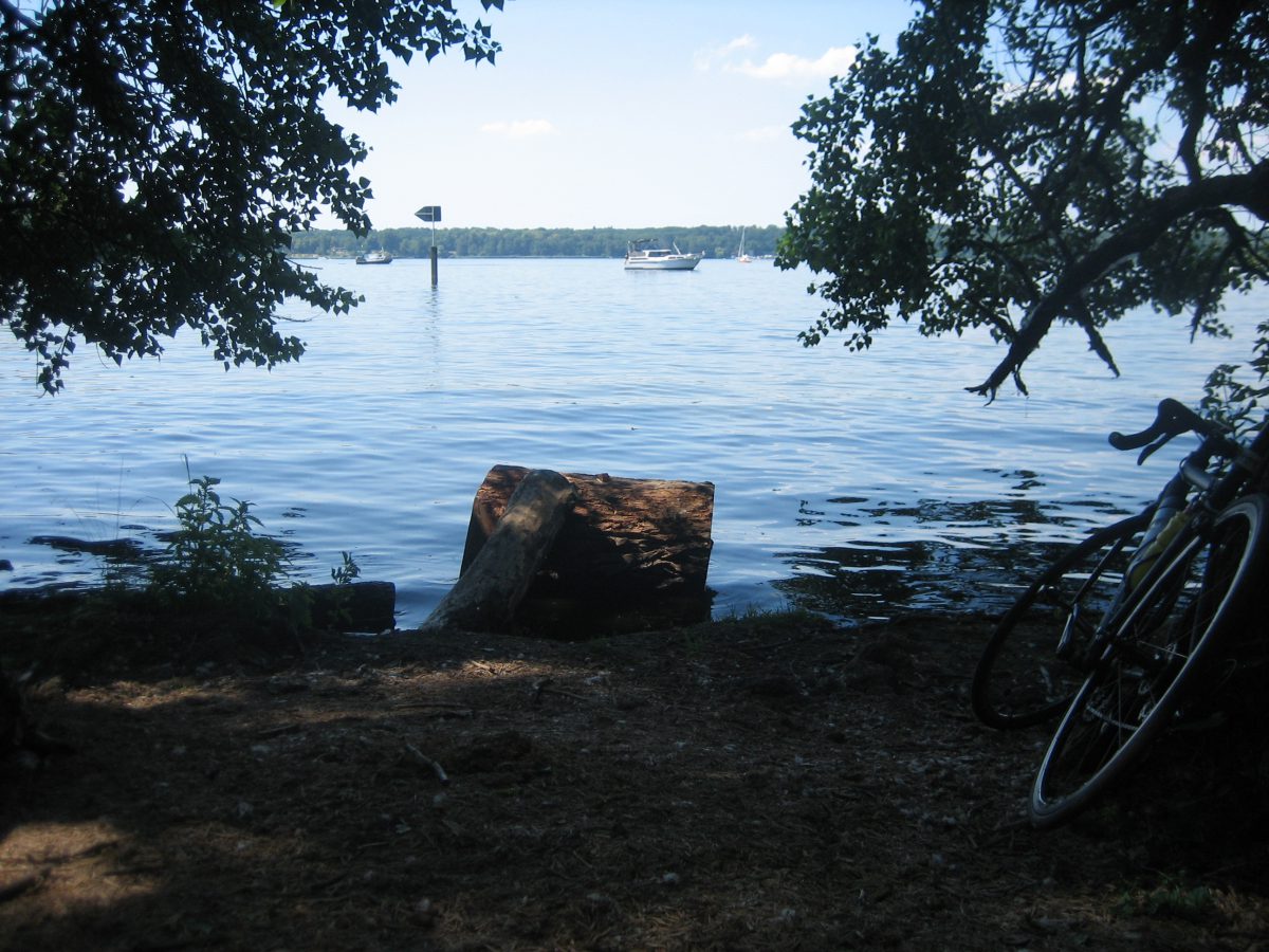 Am Großen Wannsee.