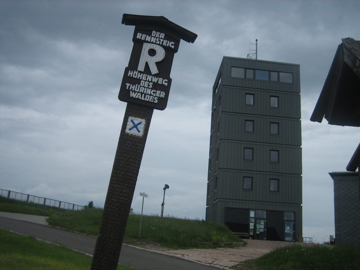 Großer Inselsberg (916 m): Aussichtsturm.